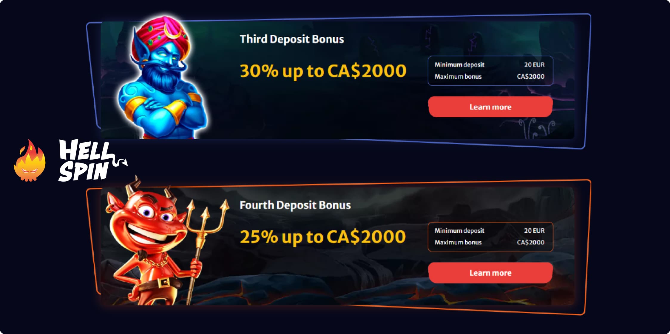 HellSpin Bonus Offers HellSpin Bonus Offers